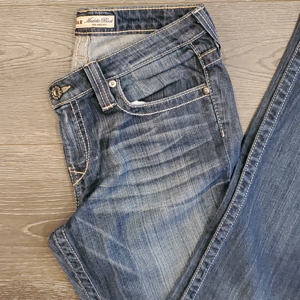 [Big Star] Maggie Boot Cut Jeans - Picture 8 of 11
